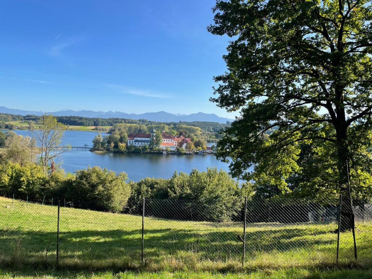 Seeblick Chiemgau, Haus Am Weinberg, 83370 Seeon Oberbayern Zewnętrze zdjęcie