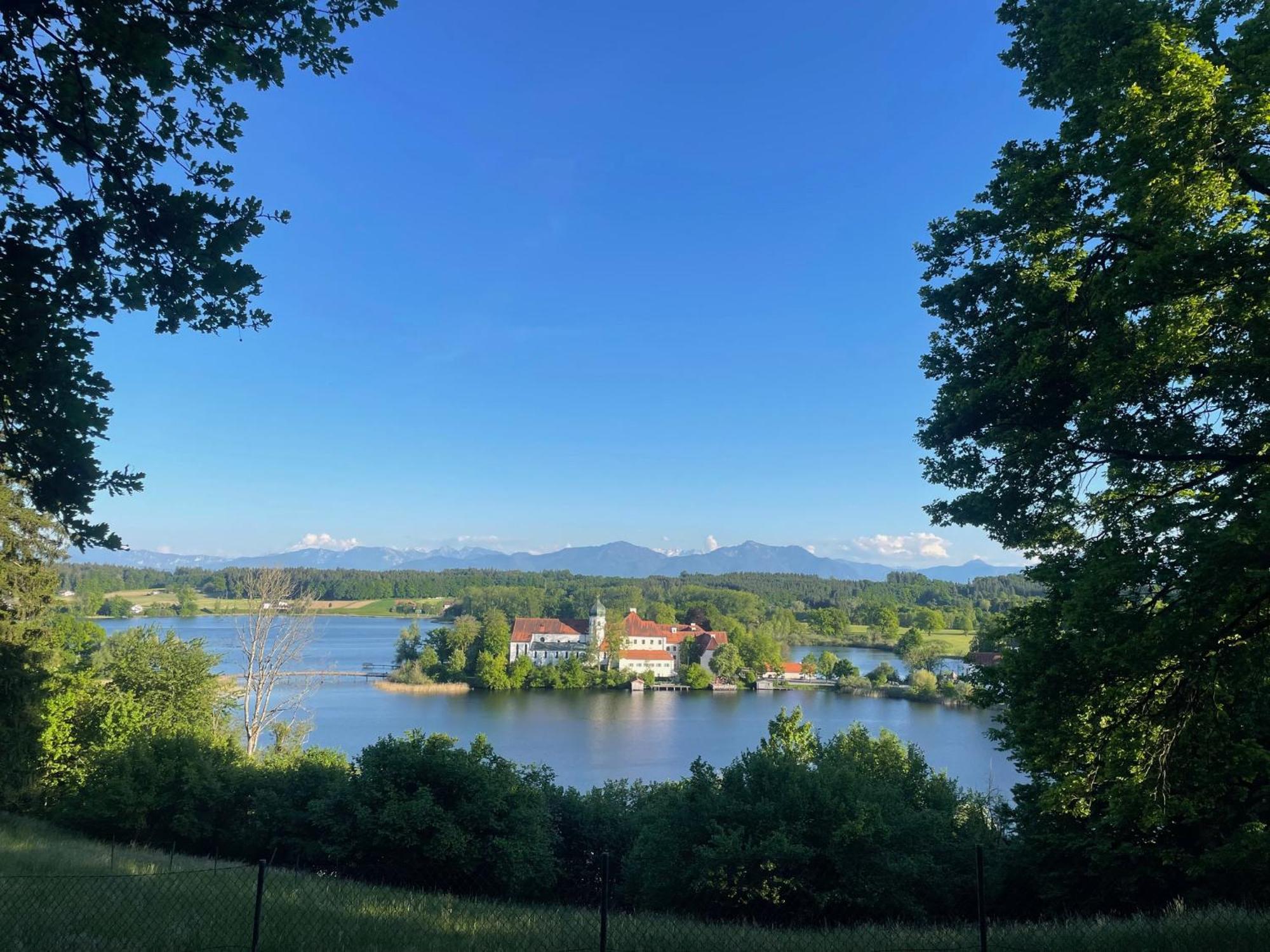 Seeblick Chiemgau, Haus Am Weinberg, 83370 Seeon Oberbayern Zewnętrze zdjęcie